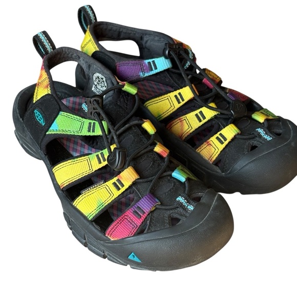 Keen Newport H2 Rainbow Sandals Womens Size 6 - Picture 1 of 9